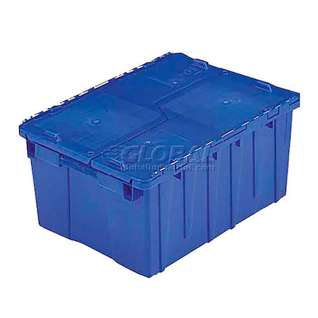 Orbis Flipak Distribution Container, 15-3/16 x 10-7/8 x 9-11/16, Blue FP06-BL